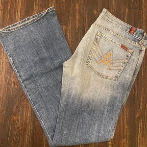 7 For All Mankind Bootcut Size 31 Jeans - A Pocket